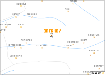 map of Ortaköy