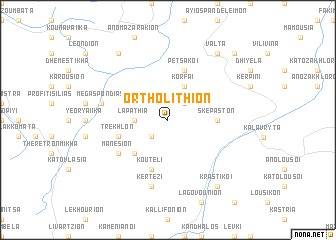 map of Ortholíthion