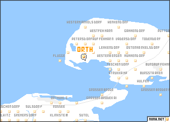 map of Orth