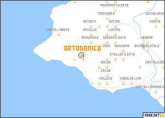 map of Ortodonico