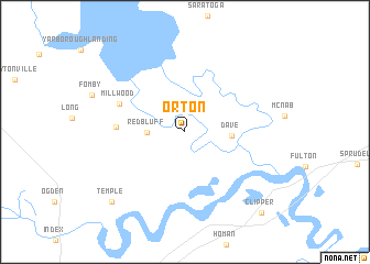 map of Orton