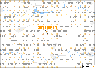 map of Ortseifen