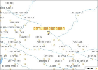 map of Ortwiger Graben