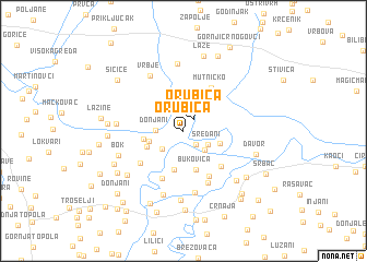 map of Orubica