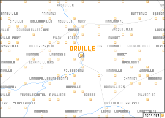 map of Orville