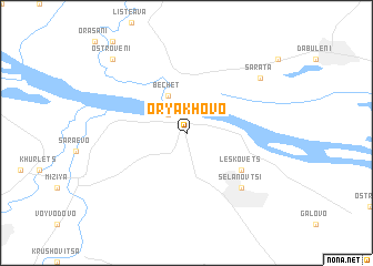 map of Oryakhovo