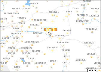 map of Orye-ri