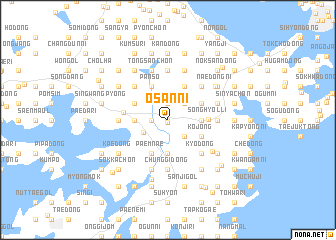 map of Osan-ni