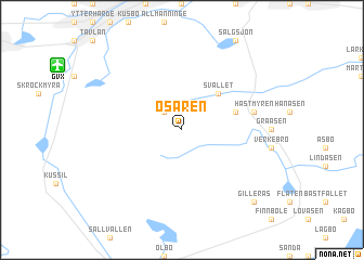 map of Ösaren