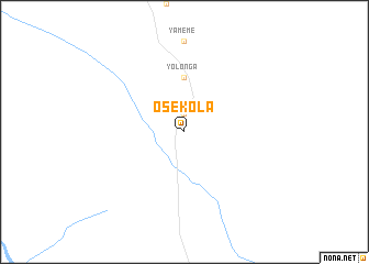 map of Osekola