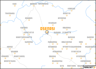 map of Osenasi