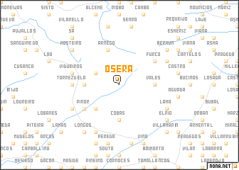 map of Osera