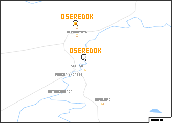 map of Oseredok