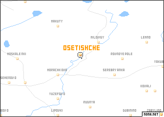 map of Osetishche