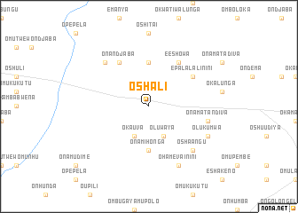 map of Oshali