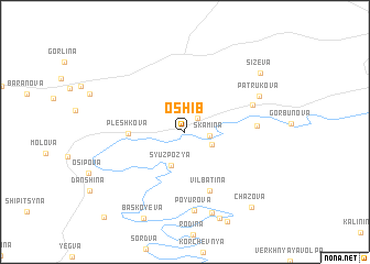 map of Oshib