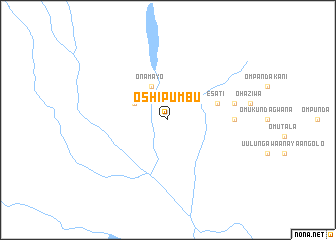 map of Oshipumbu