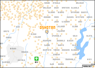 map of Oshotan