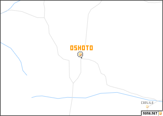 map of Oshoto