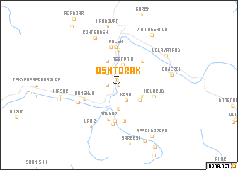 map of Oshtorak