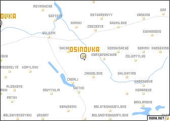 map of Osinovka