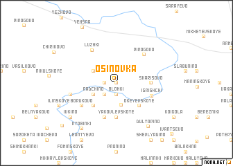 map of Osinovka