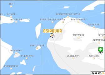 map of Osipovka