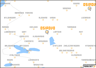 map of Osipovo