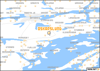 map of Oskarslund