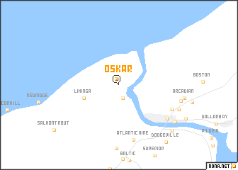 map of Oskar