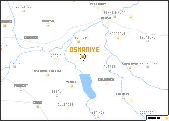 map of Osmaniye