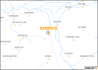 map of Osmaniye