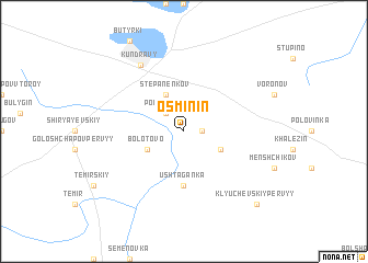 map of Os\