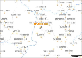 map of Osmolón