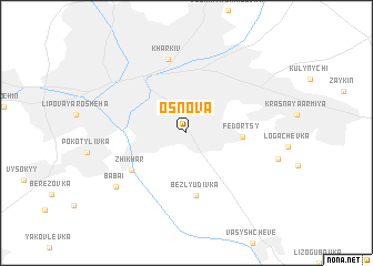 map of Osnova