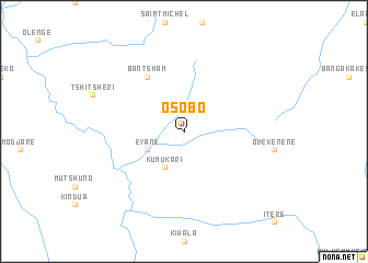 map of Osobo