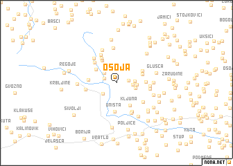 map of Osoja