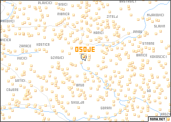 map of Osoje