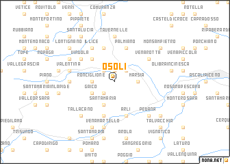 map of Osoli