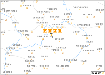 map of Osonggol