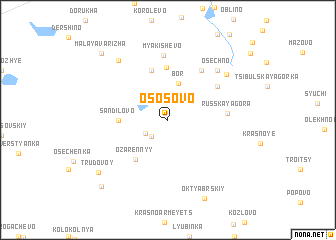 map of Ososovo