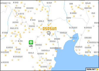 map of Ososun