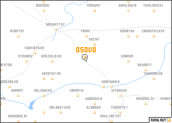 map of Osovo