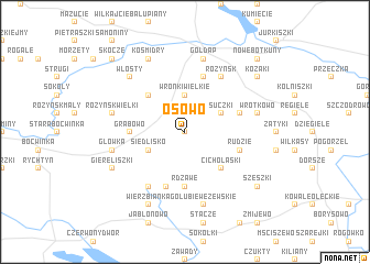 map of Osowo