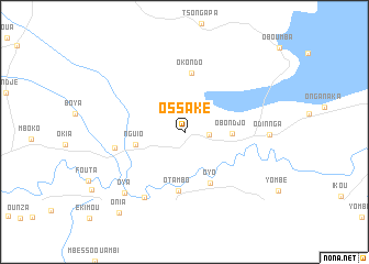 map of Ossaké