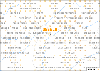 map of Ossela