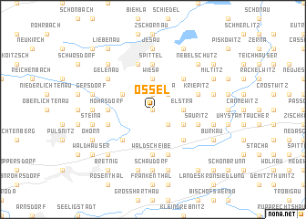 map of Ossel