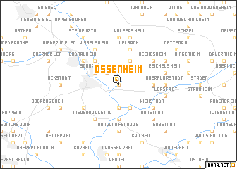 map of Ossenheim
