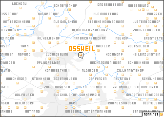 map of Oßweil