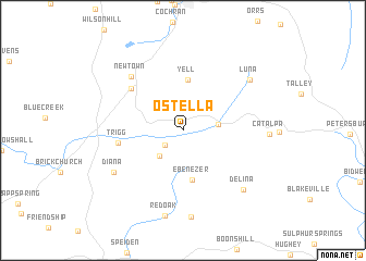 map of Ostella